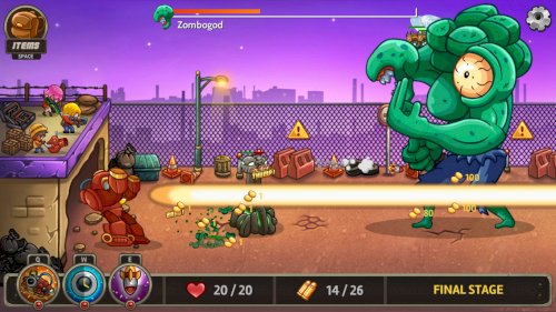 Screenshot of Zombo Buster Rising