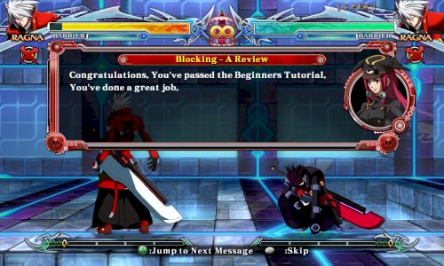 Screenshot of BlazBlue: Chronophantasma Extend