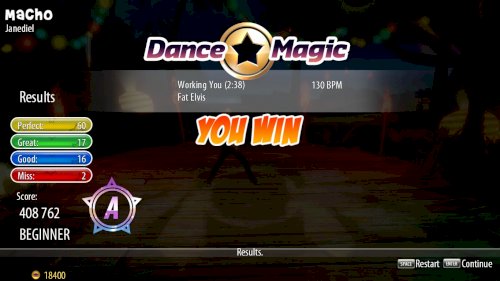 Screenshot of Dance Magic