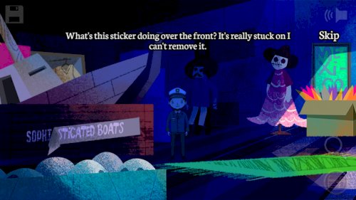 Screenshot of Bayou Island - Point and Click Adventure