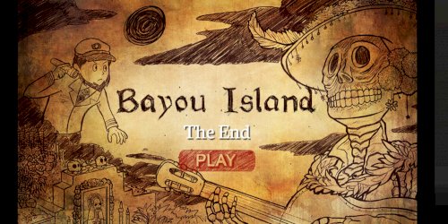 Screenshot of Bayou Island - Point and Click Adventure