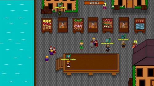 Screenshot of Gladiator School