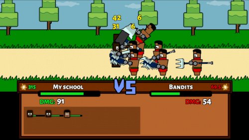 Screenshot of Gladiator School