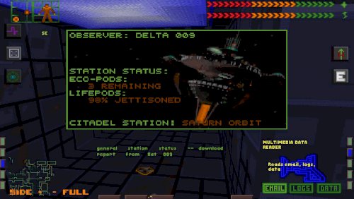 Screenshot of System Shock: Enhanced Edition