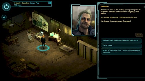 Screenshot of Shadowrun Returns