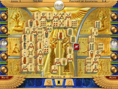 Screenshot of Luxor Mahjong