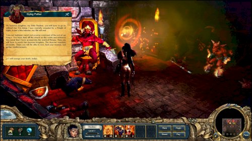 Screenshot of King's Bounty: Dark Side