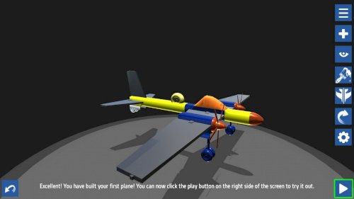 Screenshot of SimplePlanes