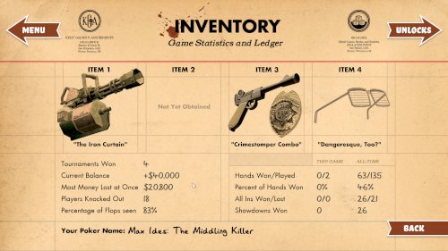Screenshot of Poker Night at the Inventory