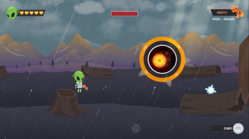 Screenshot of Bye-Bye, Wacky Planet