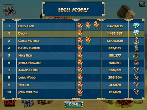 Screenshot of 7 Wonders II