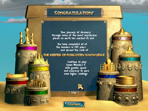 Screenshot of 7 Wonders II