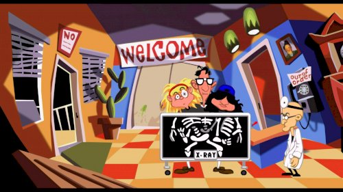 Screenshot of Day of the Tentacle Remastered