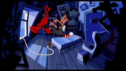 Screenshot of Day of the Tentacle Remastered