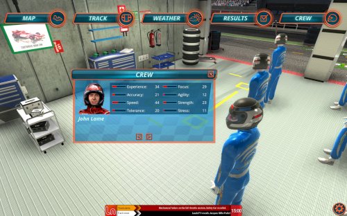 Screenshot of Pitstop Challenge