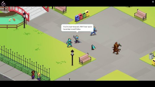 Screenshot of Chroma Squad