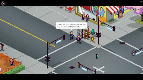 Screenshot of Chroma Squad