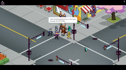 Screenshot of Chroma Squad