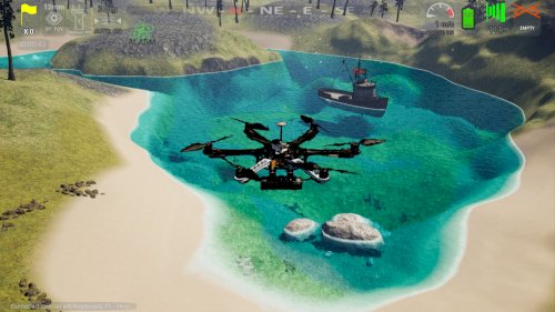 Screenshot of Copter and Sky