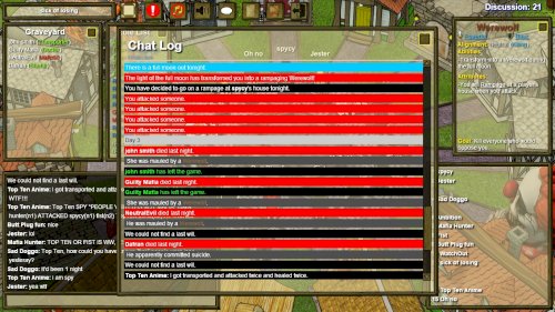 Screenshot of Town of Salem