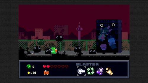 Screenshot of Kero Blaster