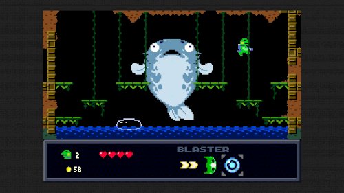 Screenshot of Kero Blaster