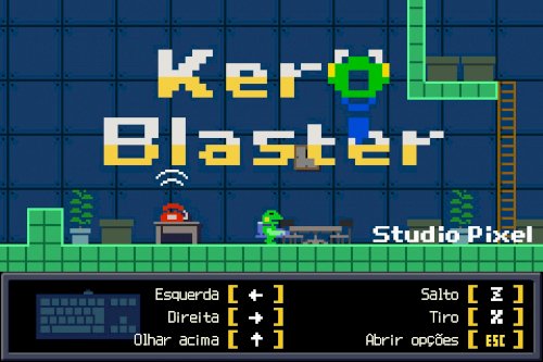 Screenshot of Kero Blaster