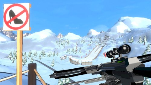 Screenshot of Ski Sniper