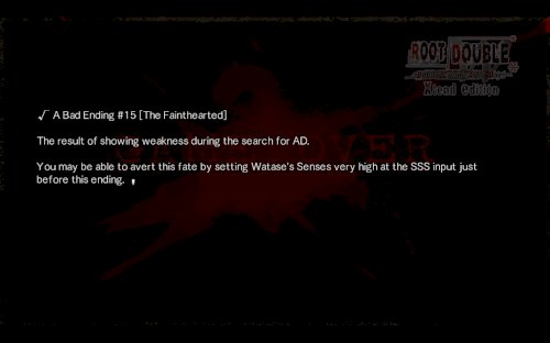 Screenshot of Root Double -Before Crime * After Days- Xtend Edition