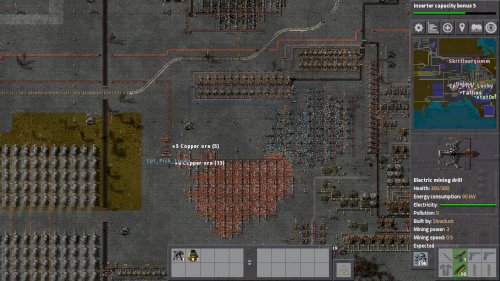 Screenshot of Factorio