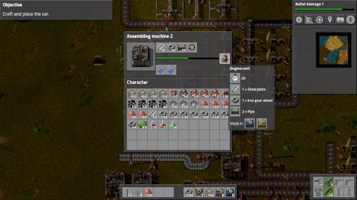 Screenshot of Factorio