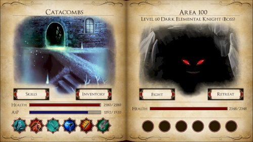 Screenshot of Skilltree Saga