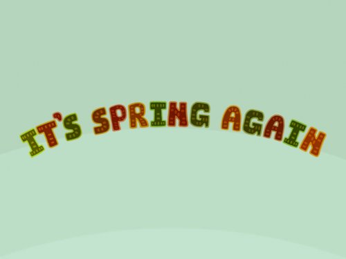 Screenshot of It's Spring Again