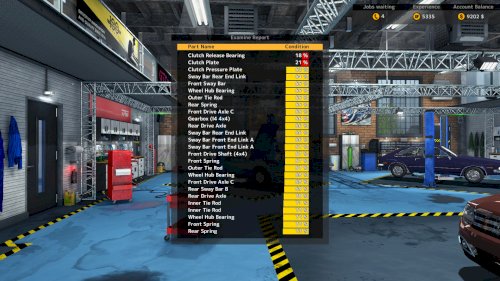 Screenshot of Car Mechanic Simulator 2015
