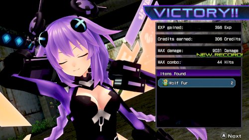 Screenshot of Hyperdimension Neptunia Re;Birth1