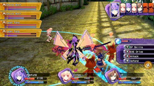 Screenshot of Hyperdimension Neptunia Re;Birth1