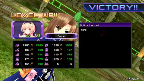 Screenshot of Hyperdimension Neptunia Re;Birth1