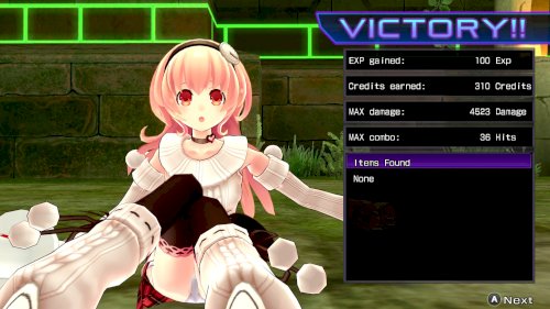 Screenshot of Hyperdimension Neptunia Re;Birth1