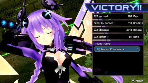 Screenshot of Hyperdimension Neptunia Re;Birth1