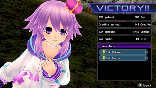 Screenshot of Hyperdimension Neptunia Re;Birth1