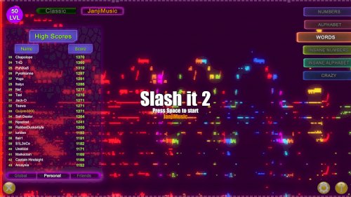 Screenshot of Slash It 2