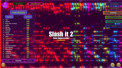 Screenshot of Slash It 2