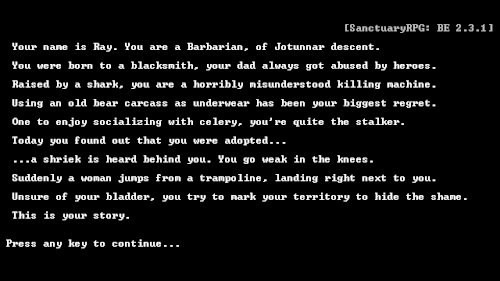 Screenshot of SanctuaryRPG: Black Edition