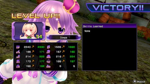 Screenshot of Hyperdimension Neptunia Re;Birth1