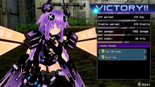 Screenshot of Hyperdimension Neptunia Re;Birth1