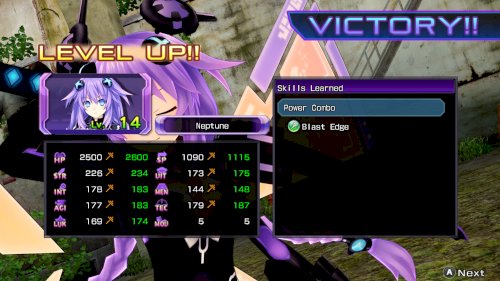 Screenshot of Hyperdimension Neptunia Re;Birth1