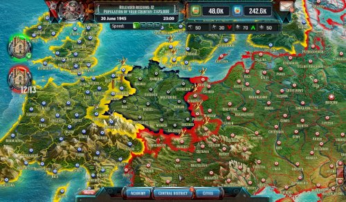 Screenshot of Third Front: WWII