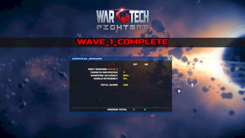 Screenshot of War Tech Fighters