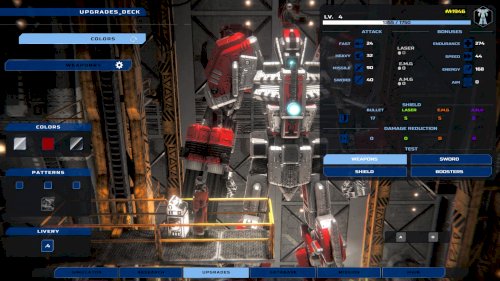 Screenshot of War Tech Fighters