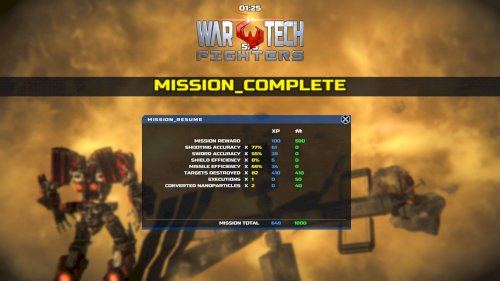 Screenshot of War Tech Fighters